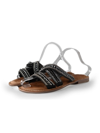 Lazamani Slippers Zwart 218236
 Maat 40
 