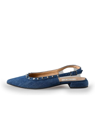 Notre-V overhemd Blauw 218730
 Maat 40
 