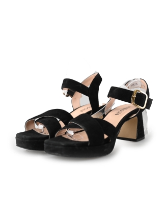 Nelson Sandalen Zwart 219686
 Maat 39
 