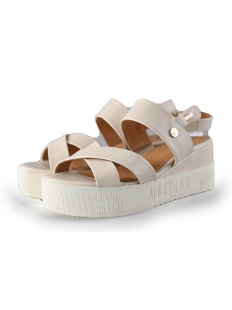 Mustang Sandalen Beige 220805
 Maat 40
 