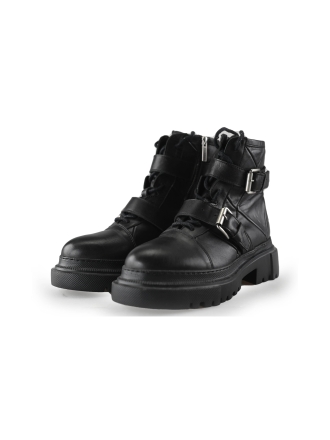 Shabbies Biker boots Zwart 221173
 Maat 39
 