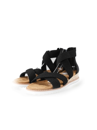 Bobs Sandalen Zwart 223827
 Maat 38
 