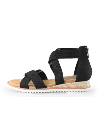 Bobs Sandalen Zwart 226024
 Maat 40
 