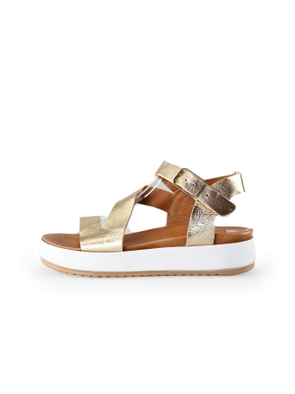 Nelson Sandalen Goud 227593
 Maat 38
 