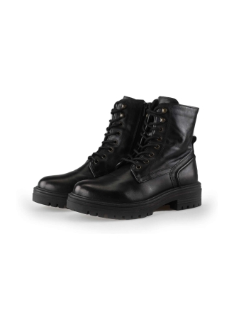 Nelson Veterboots Zwart 227673
 Maat 38
 