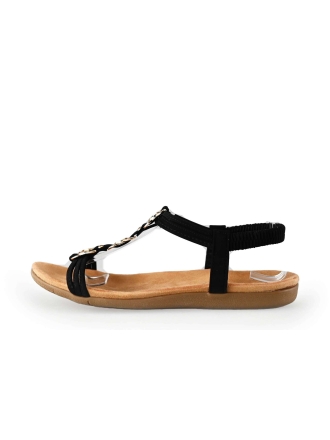 Dolcis Sandalen Zwart 227798
 Maat 39
 