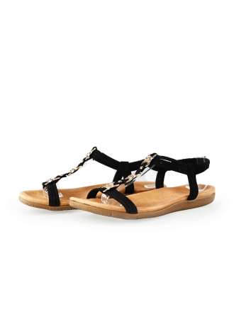 Dolcis Sandalen Zwart 227798
 Maat 39
 