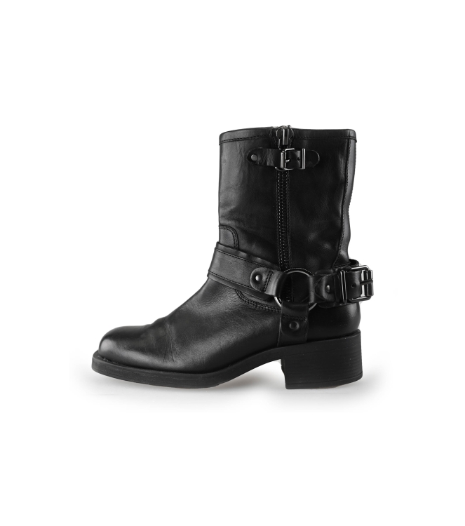 Ann Rocks Biker Boots