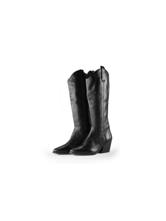 Ann Rocks Cowboy laarzen Zwart 228780
 Maat 39
 