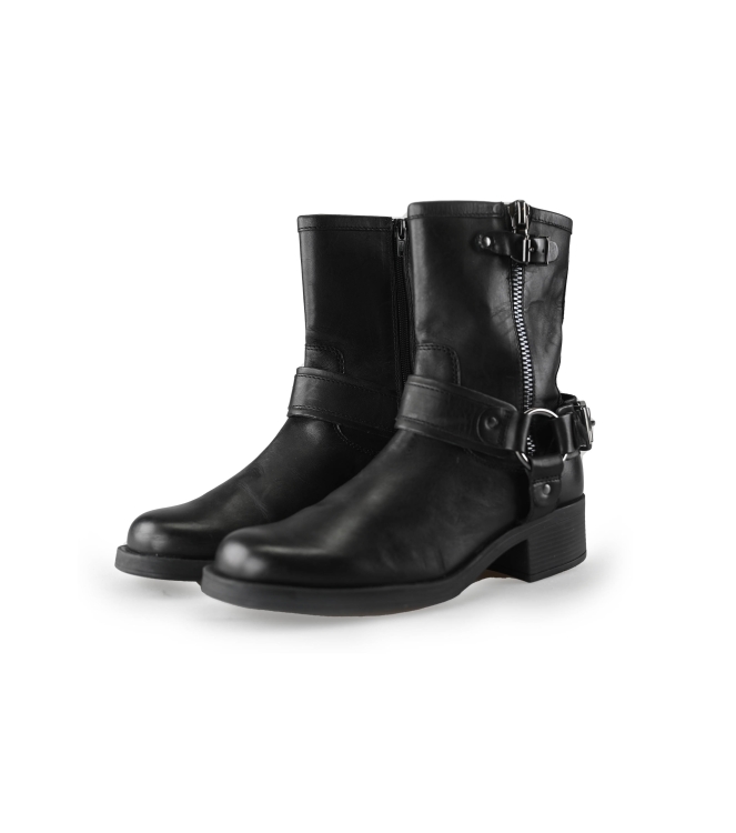 Ann Rocks Biker Boots