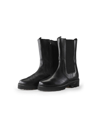 Tango Chelsea boots Zwart 230310
 Maat 38
 
