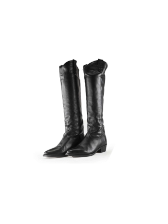 Notre-V Laarzen Zwart 231249
 Maat 38
 