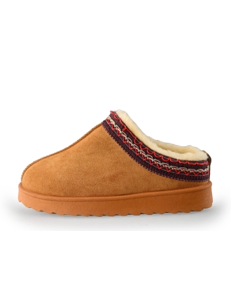 Nelson Pantoffels Bruin 233569
 Maat 37
 