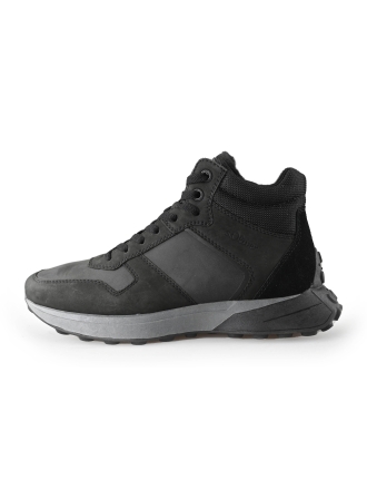 s. Oliver Hoge sneakers Zwart 233688
 Maat 42
 