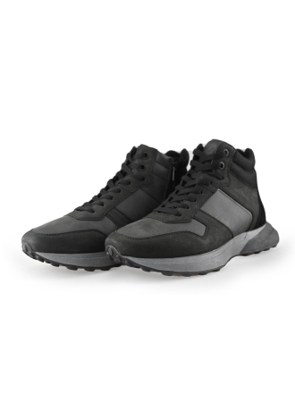 s. Oliver Hoge sneakers Zwart 233688
 Maat 42
 
