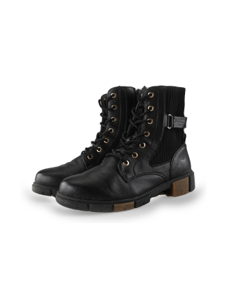 Mustang Veterboots Zwart 233979
 Maat 40
 