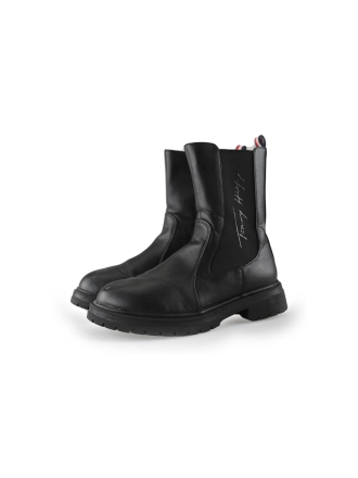 Tommy Hilfiger Chelsea boots Zwart 233999
 Maat 37
 