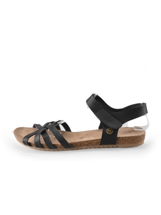 Mustang Sandalen Zwart 235555
 Maat 39
 