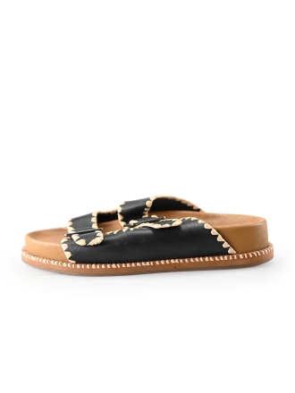Sacha Slippers Zwart 236401
 Maat 39
 