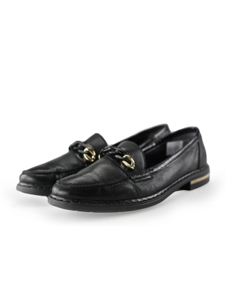 Rieker Loafers Zwart 237242
 Maat 40
 