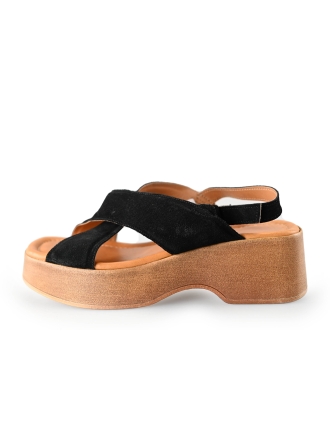 Sacha Sandalen Zwart 237425
 Maat 40
 