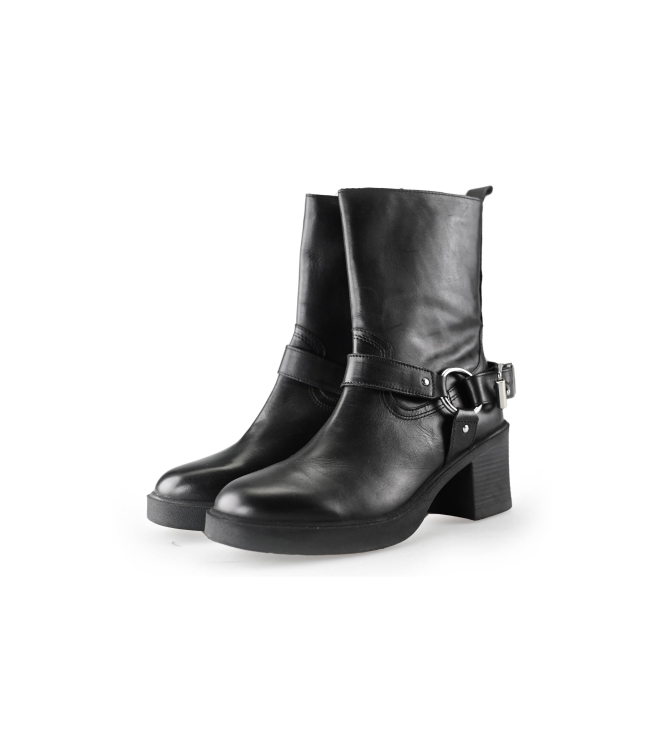 Ann Rocks Biker Boots