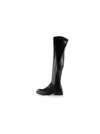 Ann Rocks Laarzen Zwart 238636
 Maat 38
 