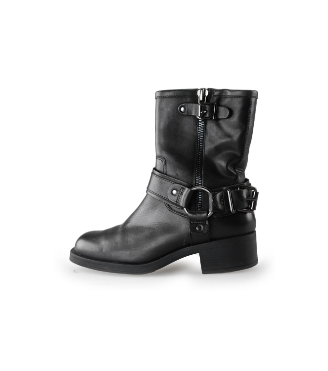 Ann Rocks Biker Boots
