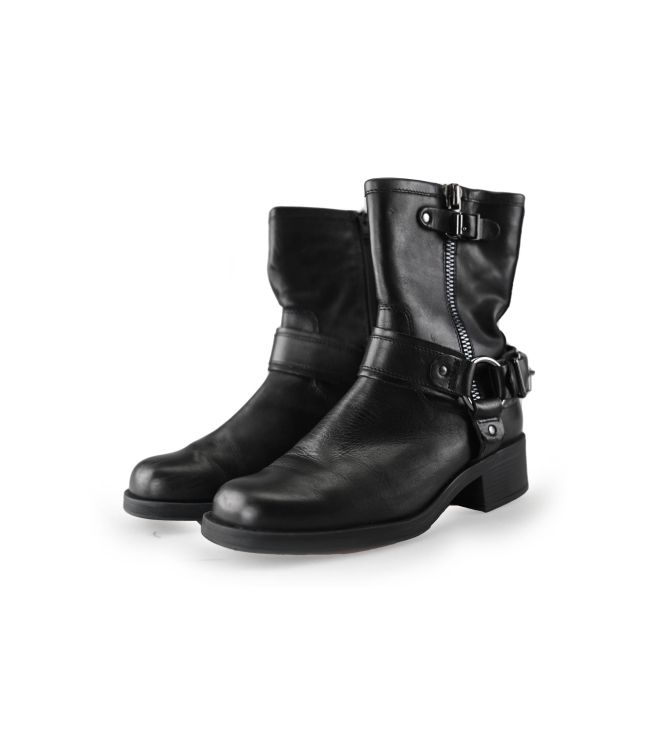 Ann Rocks Biker Boots