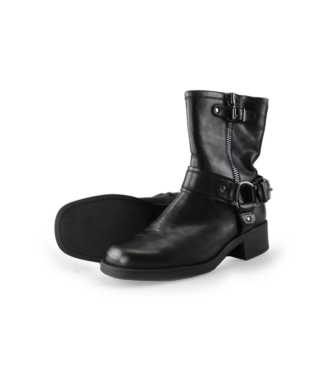 Ann Rocks Biker Boots