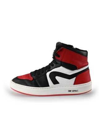 HIP Hoge sneakers Zwart 240110
 Maat 36
 