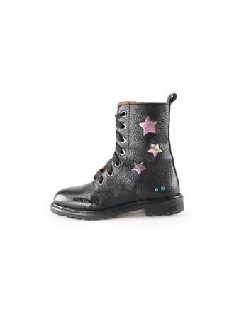 Bunniesjr Veterboots Zwart 240792
 Maat 29
 