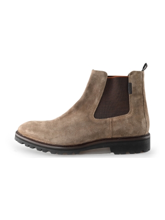 Floris van Bommel Chelsea boots Bruin 240867
 Maat 45½
 
