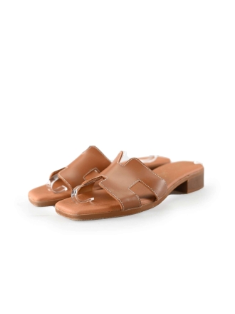 Ohmysandals! Slippers Bruin 241137
 Maat 40
 