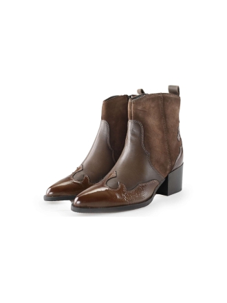 Linea Zeta Cowboy laarzen Bruin 241193
 Maat 36
 