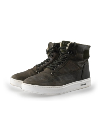 Muyters Hoge sneakers Bruin 241917
 Maat 38
 