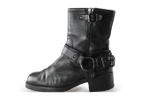 Ann Rocks Biker Boots