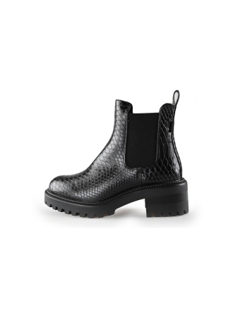 Poelman Chelsea boots Zwart 242251
 Maat 38
 
