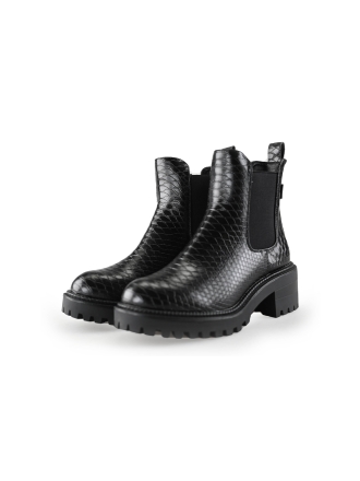 Poelman Chelsea boots Zwart 242251
 Maat 38
 