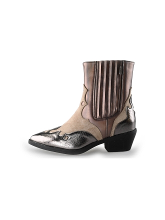 Poelman Cowboy laarzen Bruin 242419
 Maat 40
 