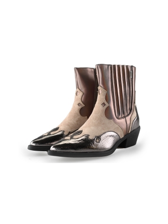 Poelman Cowboy laarzen Bruin 242419
 Maat 40
 