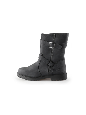 DSTRCT Biker boots Zwart 242744
 Maat 40
 
