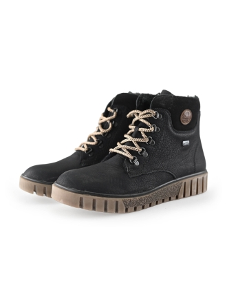 Rieker Veterboots Zwart 243086
 Maat 41
 