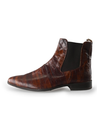 Reinhard Frans Chelsea boots Bruin 243230
 Maat 46
 