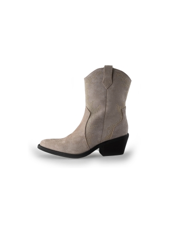 Ann Rocks Cowboy laarzen Beige 243265
 Maat 38
 