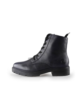Rieker Veterboots Paars 243561
 Maat 39
 