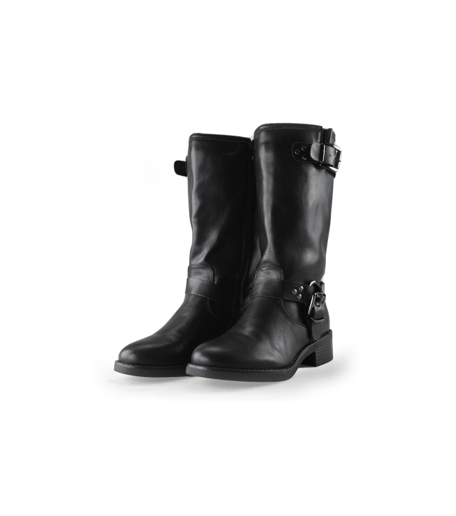 Ann Rocks Biker Boots