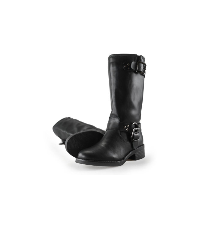 Ann Rocks Biker Boots