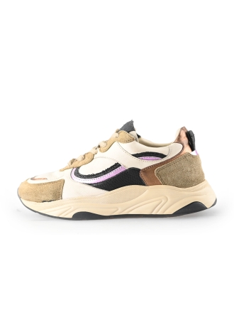 Poelman Sneakers Beige 245028
 Maat 40
 