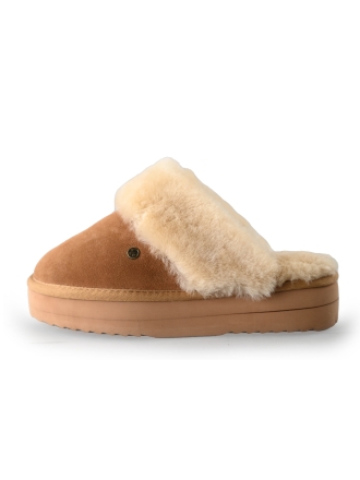 Warmbat Pantoffels Bruin 245141
 Maat 38
 